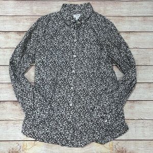 J Crew Women’s Floral Button-Up